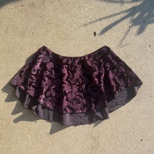 Wear Moi Dance Skirt Black Purple